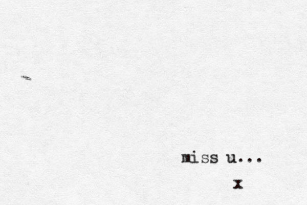 miss u u... x 