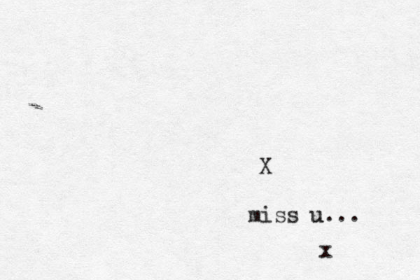 miss u u... x X
