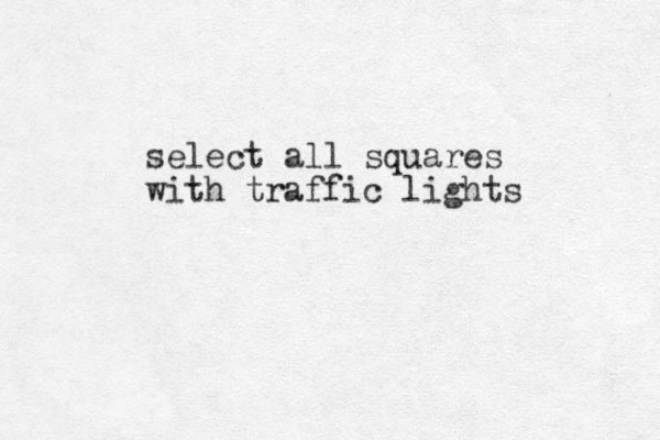 select all squares with traffic lights 