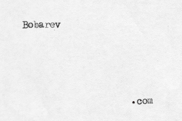 Bobarev .com 