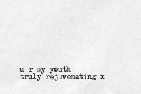 u r my youth truly rejuvenating x