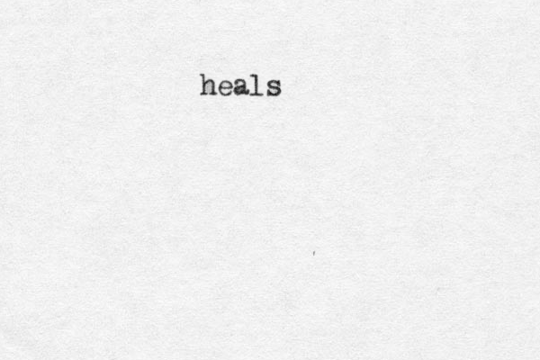 heals 