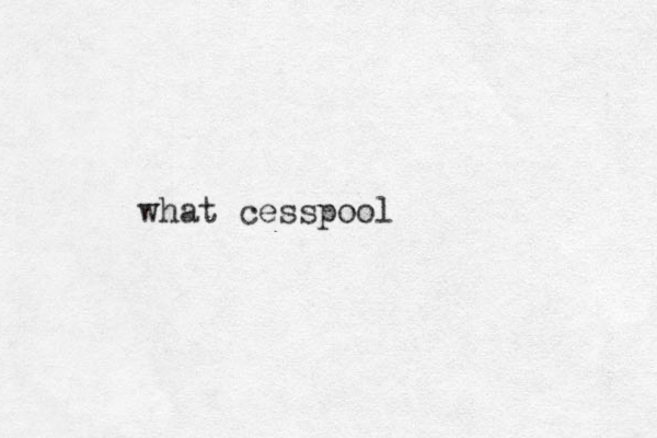 what cesspool
