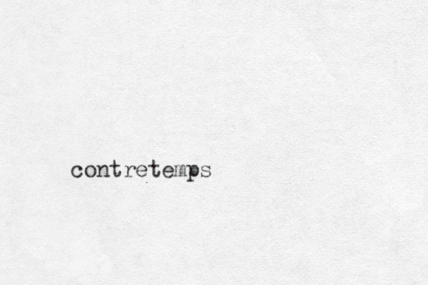 contretemps 