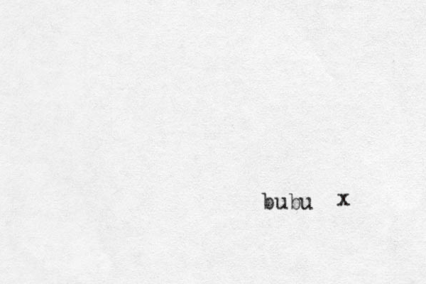 bubu x