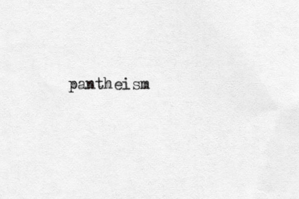 pantheism
