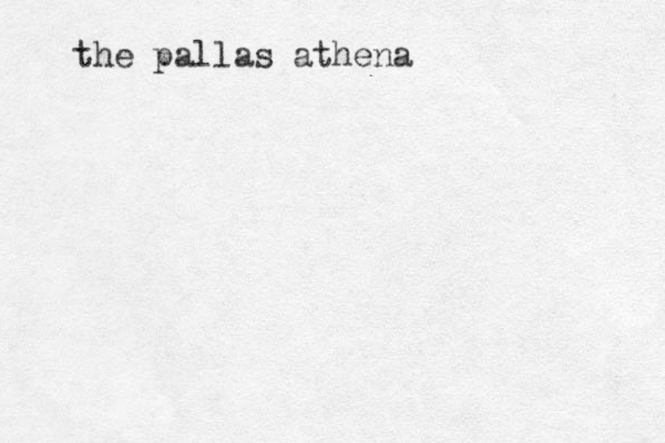 the pallas athena
