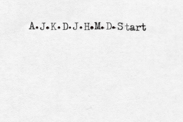 A.J.K.D.J.H.M.D.S tart