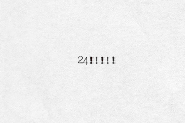 24!!!!! 