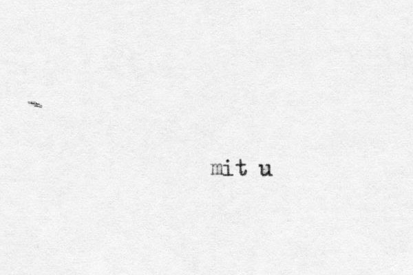 mit u 