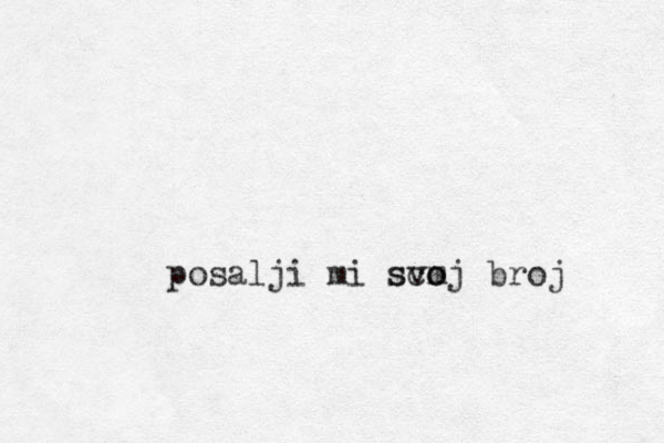 posalji mi scoj broj m svo