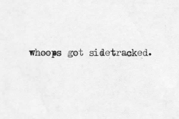 whoops got sidetracked.