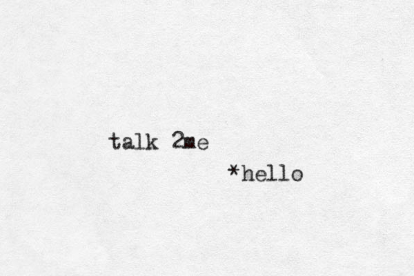 talk 2me *hello