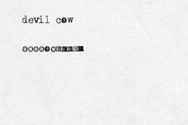 devil o c w oooooommmmm