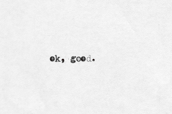 ok, good.