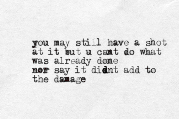 you may still have a shot at it but u cant do what was already done nor say it dis d d dnt add to the damage