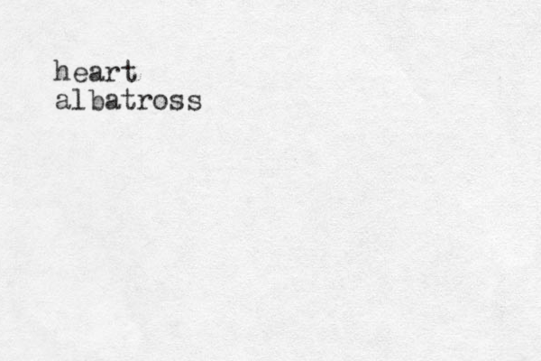heart albatross