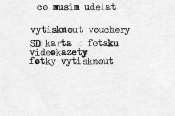 SD karta z fotaku videokazety fotky vytisknout co musim udelat vytisknout vouchery