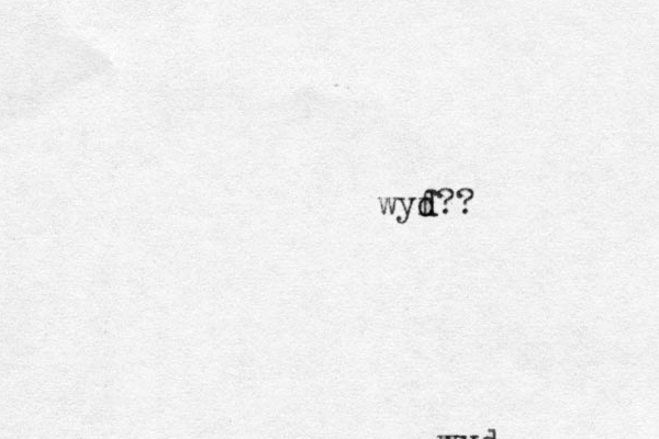 wyd wyf d d??