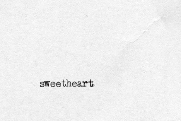 sweetheart