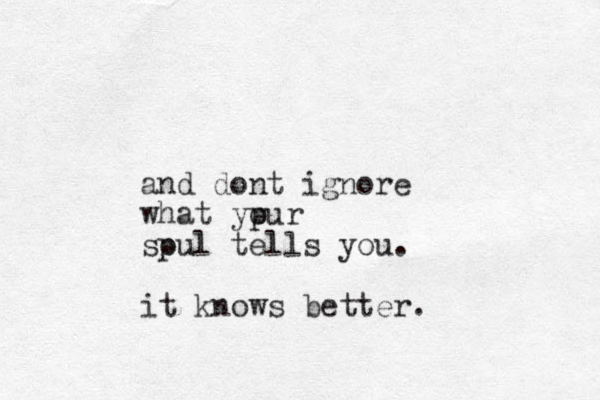 and dont ignore what ypur o spul o tells you. it knows better.