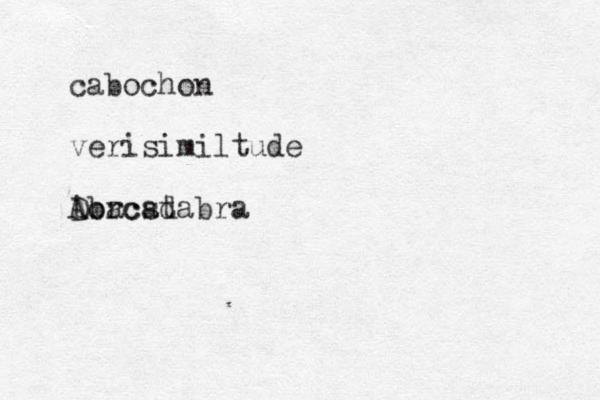 cabochon verisimiltude Dorcst Abacadabra 
