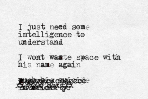 I just need some intelligence to understand I wont waste space with his name again push his suicide in oriority xxxxxxxx cc xxxxxxcxccccccc xxxxxcxx cc xxxxxx ccxxxx