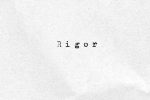 R i g o r 