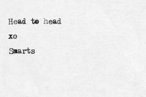 Head to head xo Smarts