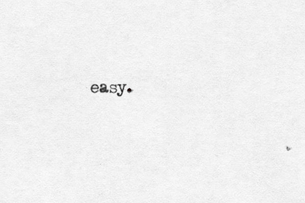 easy.