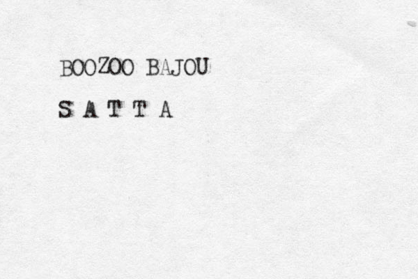 BOOZOO BAJOU S A T T A
