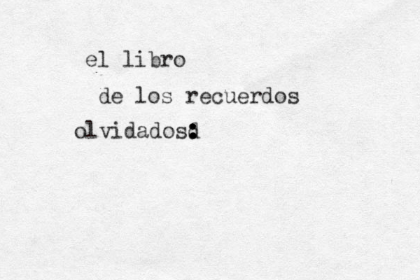 el libro de los recuerdos olvidados d : : : 