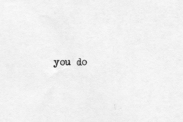 yo u do