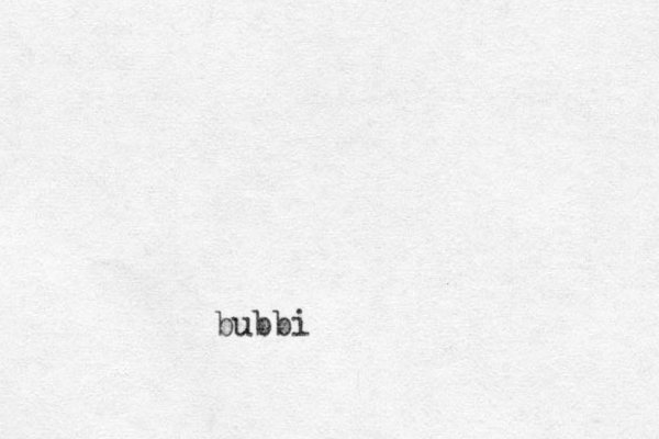 bubbi
