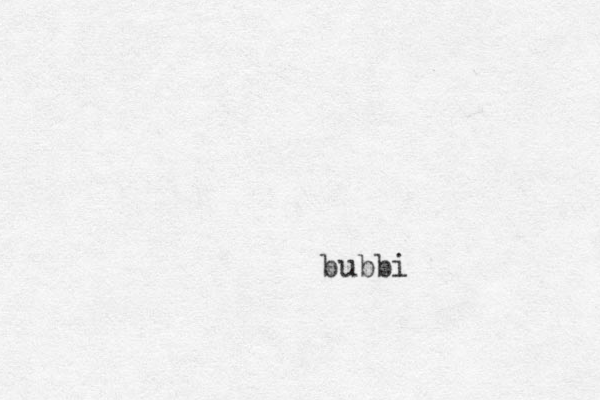 bubbi