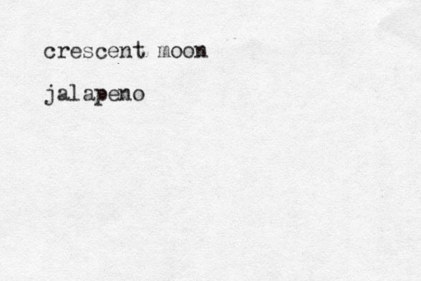 crescent moon jalapeno