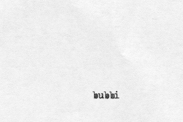 bubbi