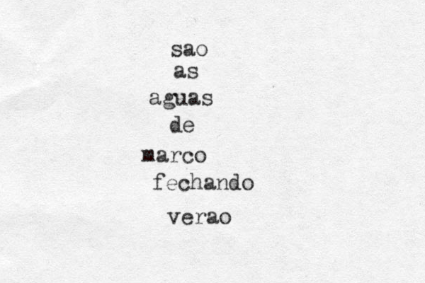 sao as aguas de marco fechando verao
