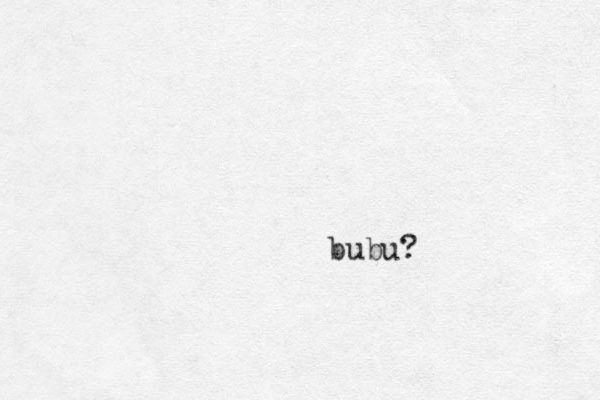 bubu?