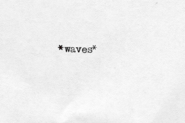 *waves*
