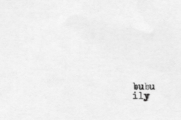 bubu ily