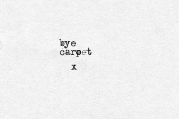 bye caroet p x