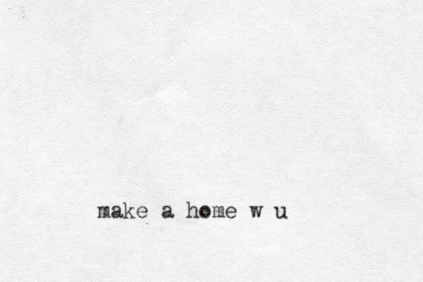 make a home w u