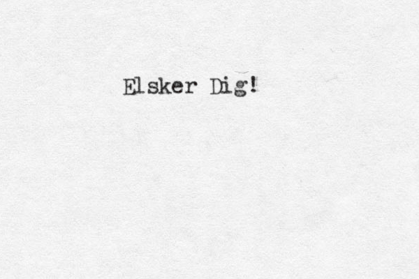 Elsker Dig! 