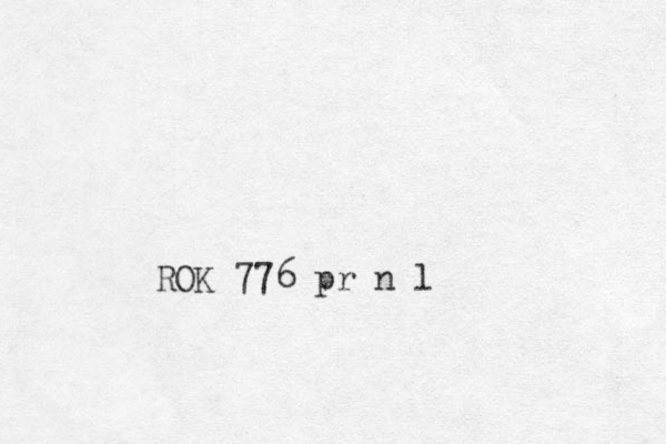 ROK 776 pr n l