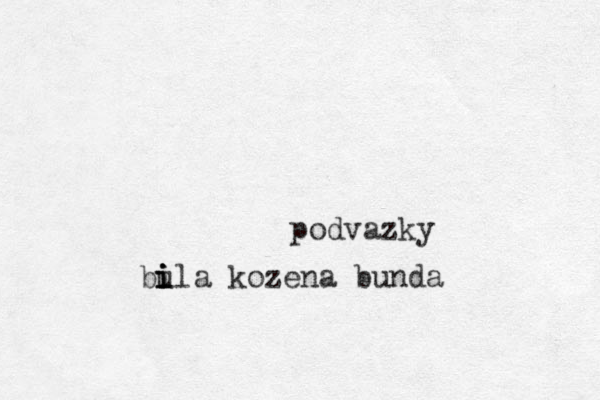 podvazky bu i i i ila kozena bunda