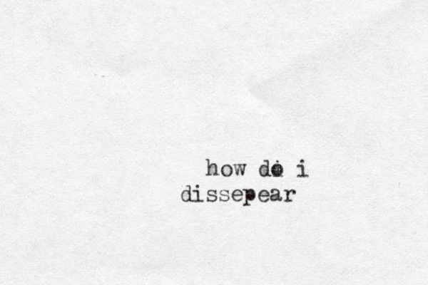 how di o i dissepear