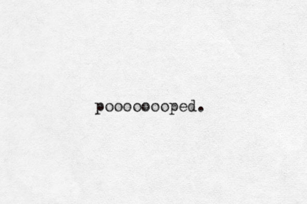 poooooooped. 
