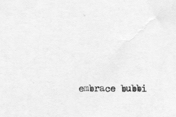 embrace bubbi