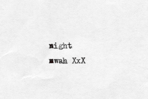 night mwah XxX